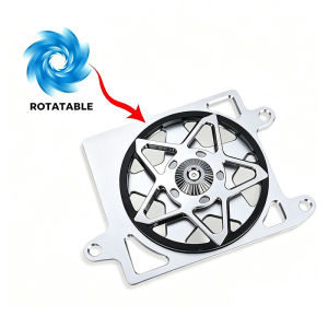 ARM Spinner Radiator Cover Honda Click 125i V2 V3 V4150i ADV 150 PCX 150 Full Alloy CNC Type Bintang