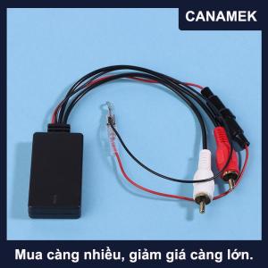 【CANAMEK】 5-12V xe không dây Bluetooth Receiver mô-đun Bluetooth 5.0 âm nhạc Stereo âm thanh Cáp Adapter 2RCA nối âm nhạc AUX Adapter