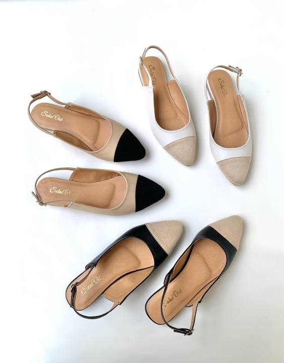 Women Shoes Laura Sling Sandals Collection Non Slip Sole Marikina Made  Daily Comfortable Wear Office and School Doll Shoes