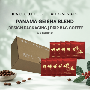 HWC COFFEE Panama Geisha Blend Drip Bag Coffee 好运来 CNY Design (10s/15s)