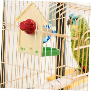 1pc Parrot Food Leakage Toy Fun Bird Training Accessory for Interactive Feeding and Exercise Lightweight Design Easy to Install Selection