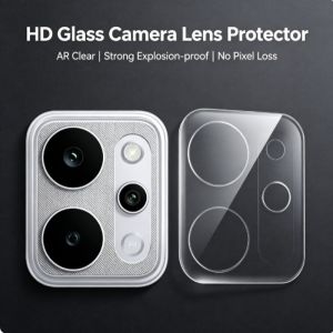 3D Back Tempered Glass Camera Lens Protector for Realme P4Power Camera Protectors Lens Film Cover
