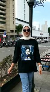 Kaos Distro Oversize ALDIRA Terbaru & Kaos Jumbo Cotton Kombad