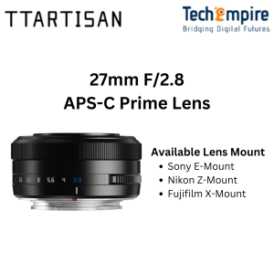 TTArtisan 27mm F2.8 APS-C Lens Prime Lens Autofocus for Sony E-Mount/Fujifilm X-Mount/Nikon Z-Mount