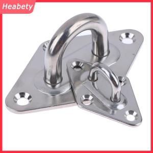Heabety 1 chiếc Móc treo trần tường bằng thép không gỉ 304 M5 M6 M8 M10 đế mắt neo chịu tải nặng dùng cho thuyền yoga xích đu võng