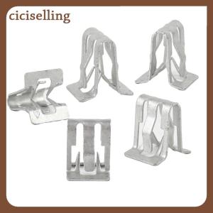 [ciciselling] Automobile Central Control Dashboard Clip Fixed Fast Wire Buckle Base Clip Small Steel Sheet Iron Clip