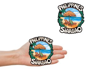 Travel SIARGAO Stunning magnets. Beautiful Art Lasting Memories Souvenir
