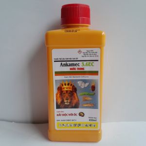 Thuốc trừ sâu sinh học Ankamec 3.6EC Chai 450ml Nước trong Đặc trừ Diệt Sâu Cuốn Lá sâu đục thânNhện ĐỏRệp SápBọ TrĩSâu TơSâu XanhSâu Đục Bẹ Nông Nghiệp HG
