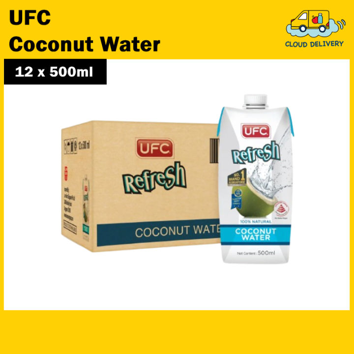 UFC Coconut Water (12 x 500ml) Lazada Singapore