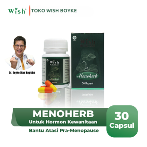 Wish Menoherb - 30 Capsule By Boyke
