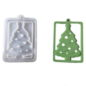 Heat Resistant Silicone Crafting Mold For Creating Holiday Ornaments And Decorative Charm Decorative Pendant Mould