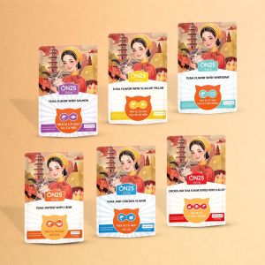 [THÙNG 48 GÓI] Pate ON25 Cho Mèo 6 Vị Cá Ngừ & Gà – Thức Ăn Ướt Cho Mèo Giàu Dinh Dưỡng Lông Mượt Hỗ Trợ Tiêu Búi Lông