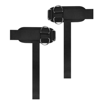 Lifting Straps with D Rings Pull-up Straps Premium Weight Lifting Straps for Gym Workouts Durable Wrist Straps for Men and Women Ideal for Deadlifts Pull-ups and Cable Machines