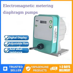 [Hot Sale] 20L Acid Chemical Liquid Chlorine Metering Dosing Pump with Electromagnetic Diaphragm for Water Treatment