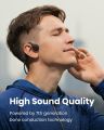 Shokz S661 OpenMove Bluetooth Wireless Bone Conduction Wireless Sports Headphones-Grey. 