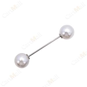 Pearl Brooch Tightening Waistband Pin Opening Bottom Metal Pearl Cute Waist Buckle