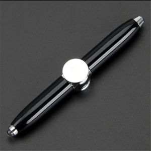 NALANILI Creative Multi-Function LED Ballpoint Pen Spinning Pen Gyroscope Fidget Spinner Pen