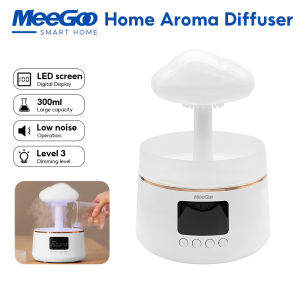 MeeGoo Aroma Diffuser 300ML echargeable Humidifiers Air Freshener Essential Aroma Diffuser For Home Car With Bluetooth Speaker