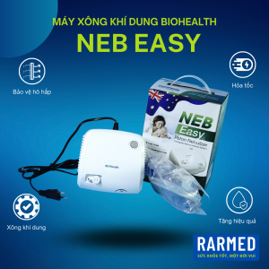 Máy xông khí dung Biohealth - Neb Easy hen viêm phế quản mũi họng