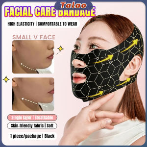 Talao Overnight Facial Contour Care Bandage Breathable Sleep V-Line Support Mask 1Pc