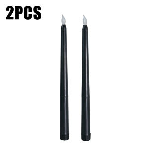 Lilin Led Elektrik Panjang/1 Pasang(2pcs)Lilin Led Elektronik/Lilin Baterai Panjang/Lampu Elektrik Lilin/Lilin Penerangan Dekorasi