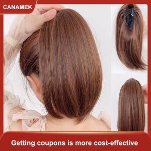 【CANAMEK】 Tóc đuôi ngựa mở rộng dài đuôi ngựa clip trong Claw tóc mở rộng tự nhiên tìm kiếm tổng hợp sợi tóc cho phụ nữ