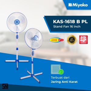 Miyako Kipas Angin Berdiri - 16 inch - KAS1618 - FREE ONGKIR Jabodetabek