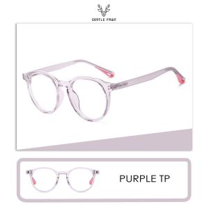 Gentle Fawn Kacamata Antiradiasi Blueray Anak/Remaja Bahan TR90 Bentuk Bulat Fashion Anak Perempuan dan Laki laki Terbaru 5366