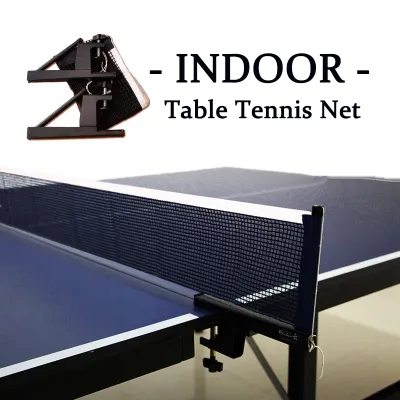 @Johor Indoor Table Tennis Table Net And Metal Post Ping Pong Net Indoor Tennis Rack Sport Playing 18404