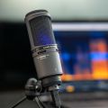 Audio Technica AT2020 / AT 2020 CARDIOID CONDENSER MICROPHONE. 