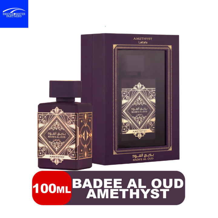 Lattafa Badee Al Oud Amethyst EDP (100ml) Lazada PH