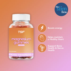 TSF Magnesium Glycinate Gummies | Sugar-Free | 60 Gummies