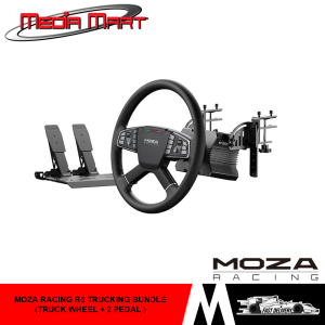 MOZA RACING R5 TRUCKING BUNDLE WITH TRUCK WHEEL & 2 PEDALS