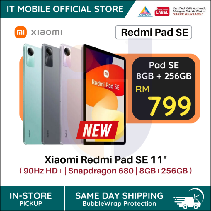 Xiaomi Redmi Pad SE Tablet 8GB + 256GB 11" IPS LCD WiFi