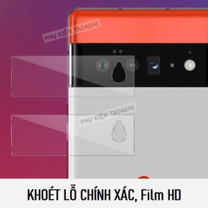 Miếng Dán Bảo Vệ Camera Google Pixel 7/ Pixel 7 Pro Google Pixel 6/ Pixel 6 Pro/ Pixel 6a Trong Suốt HD Chống Trầy Xước Bám Dính Tốt.