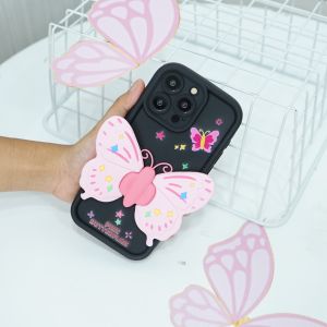 Softcase Cute Buttefly Redmi 8 8a 9 9a 9c 9t Note 10 4g Note 10 5g Note 10 Pro 4g Note 10 Pro 5g Note 11 4g Note 7 Note 8 Note 8 Pro Note 9 Note 9 Pro Note 5 Noe 5a Prime