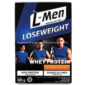L-Men Loseweight 300gr Rasa Mango Sticky Rice High Protein Susu Tinggi Protein