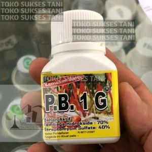 Fungisida P.B. 1G dari Agro Utama. Isi 50gram
