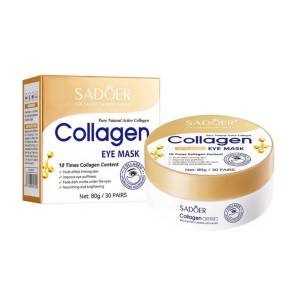 SADOER COLLAGEN Eye Mask มาส์กใต้ตา เนื้อคอลลาเจน บำรุงผิวพรรณ บำรุงรอบดวงตา ลดรอยคล้ำใต้ตา สกินแคร์