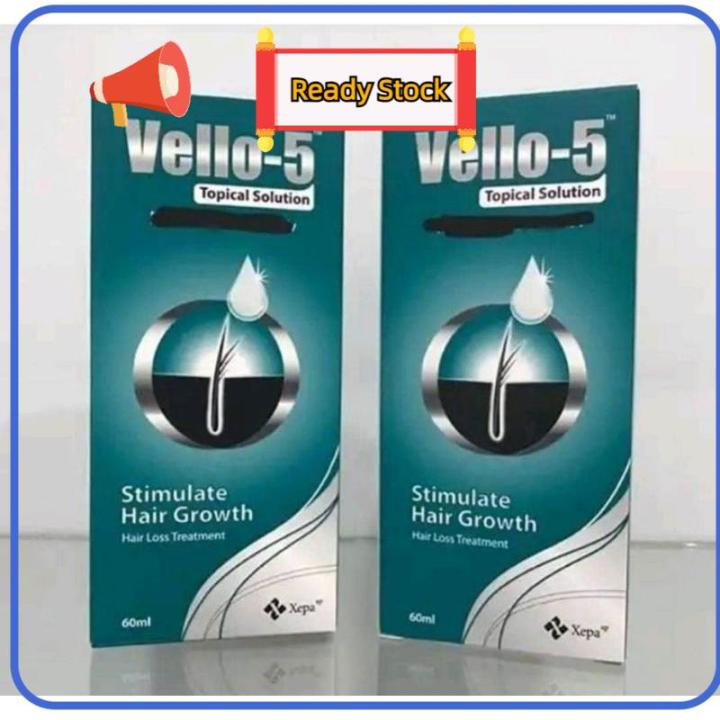 ⭐ ⭐READY STOCK⭐ ⭐ Vello-5 Topical Solution 60ml | ORIGINAL PRODUCT ...