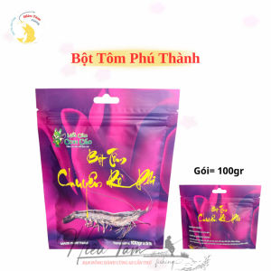 Mồi Câu Rô Phi Đông Lạnh Khô Số 1 Số 2 và Bột Tôm Phú Thành - Đồ Câu Văn Chương