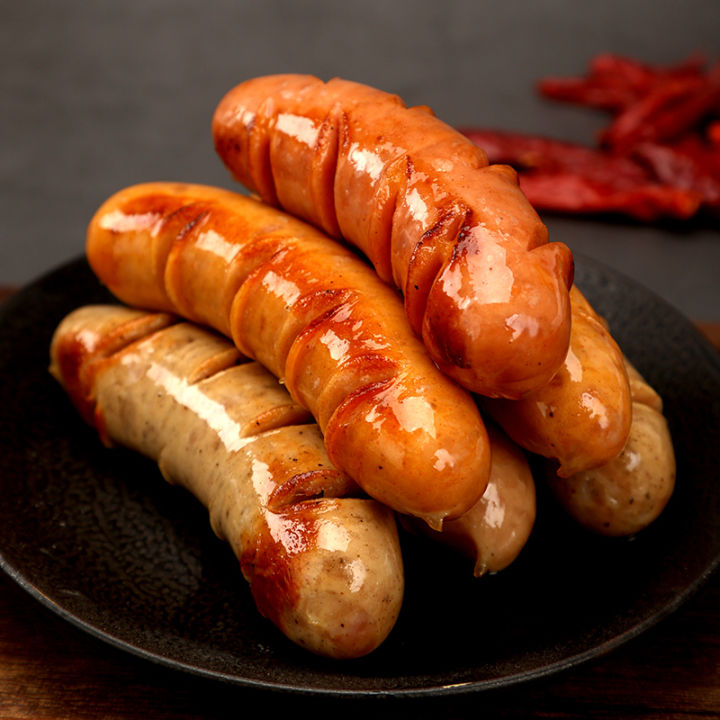 Qiaonong authentic sausage hot dog crispy sausage Huoshan roast sausage
