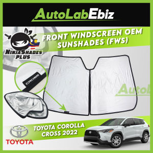 Toyota Corolla Cross 2022 NinjaShades Plus Front Windscreen OEM Sunshades Foldable (FWS)