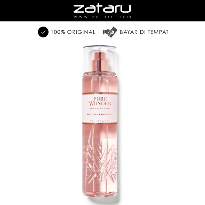 Bath and Body Works Pure Wonder Body Mist Amber Floral Parfum