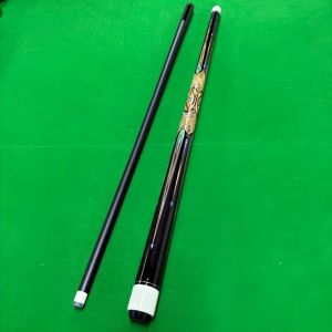 58-inch Split Billiard Cue with a Large Tip Suitable for American 9-ball and Chinese 8-ball Pool.