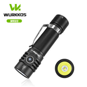 Wurkkos Đèn Pin LED WK03 Đèn Pin 18650 1800LM ATR Luminus SST40 Đèn Sạc USB C Chống Nước IP68 Cho Đi Bộ Đường Dài Cắm Trại