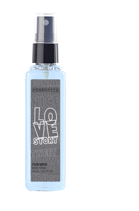 Penshoppe Love Story Men Blue Body Spray 70ml Lazada Lazada PH