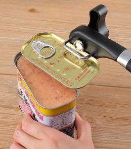 Can Opener Manual With Smooth Edge Stainless Steel Bottle Opener Can Opener Single Handed Simple Can Opener Kitchen Tool