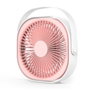 Strong Wind 6-Inch Desktop Min Fan Portable Home Office Free Rotation USB Rechargeable Desktop Silent Fan M102 Car Kipas