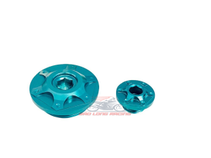 Ốc Mâm Lửa 3 đao Xoáy kiểu GR5 gắn xe máy WaveDreamWinnerSonic màu Xanh Lục Bảo